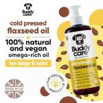 Buddycare Flaxseed Oil for Dogs - Omega 3 Supplement
