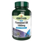 Flaxseed Oil 1000mg Omega-3 Softgels - 90 Capsules