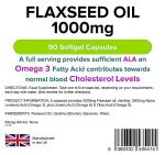 Lindens Flaxseed Oil 1000mg - 90 Capsules