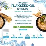 Vegan Flaxseed Oil Capsules 1000mg - 90 Soft Gels