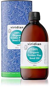 Organic Golden Flax Seed Oil 500ml by Viridian