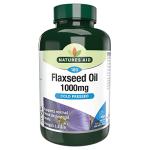 Nature's Aid Flaxseed Oil 1000mg Omega-3 Softgels