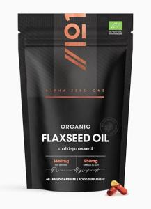 Organic Flaxseed Oil 1440mg - 60 Vegan Capsules