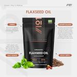 Organic Flaxseed Oil 1440mg - 60 Vegan Capsules