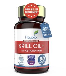 High Strength 2000mg Krill Oil Capsules - 90 Softgels