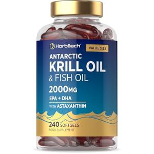 High Strength Antarctic Krill Oil 2000mg Softgels