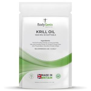 Krill Oil 1000mg Softgels for Healthy Living