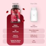 Antarctic Krill Oil 1200mg - 180 Softgels