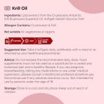 Antarctic Krill Oil 1200mg - 180 Softgels