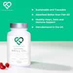 High Strength Krill Oil Omega 3 Capsules 1000mg