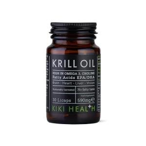 KIKI Health High Strength Krill Oil Capsules 590mg