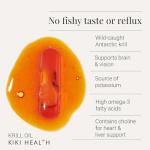 KIKI Health High Strength Krill Oil Capsules 590mg
