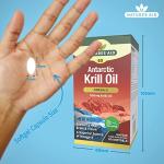 Nature's Aid Krill Oil 500mg Softgels - Omega-3 Support