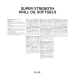 Super Strength Krill Oil Softgels 590 mg, 180 Count
