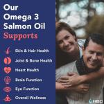 Omega 3 6 9 Fish Oil - 1000mg, 180 Capsules