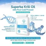Pure Antarctic Krill Oil 500mg - 60 Capsules