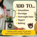 Organic Vegan Protein Powder Blend - Unflavoured 1kg