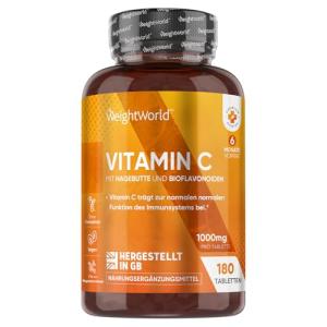 High Strength Vitamin C 1000mg Tablets with Rosehip