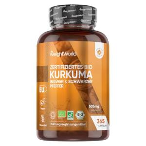 Turmeric Capsules with Ginger and Black Pepper