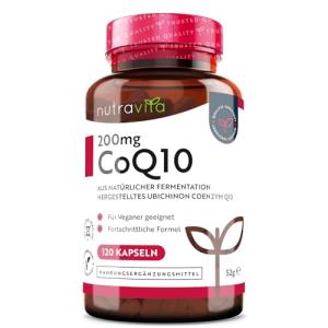 Coenzyme Q10 200mg - 120 Vegan Capsules
