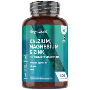 Calcium Magnesium Zinc Tablets for Immune Support