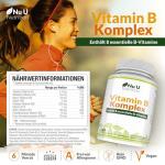 High-Potency Vegan Vitamin B Complex – 180 Tablets