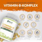 High-Potency Vegan Vitamin B Complex – 180 Tablets