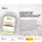 High-Potency Vegan Vitamin B Complex – 180 Tablets