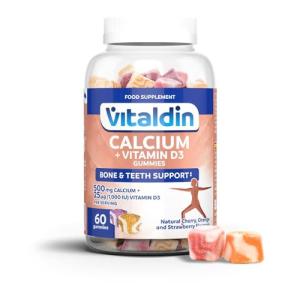 Calcium & Vitamin D3 Gummies for Healthy Bones