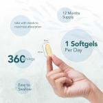 Omega 3 Fish Oil 1000mg - 360 Softgels