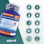 Omega 3 Fish Oil 1000mg - 360 Softgels