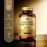 Calcium Magnesium Plus Zinc Tablets for Strong Bones