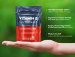 Vitamin B Complex Tablets with Biotin and Folic Acid