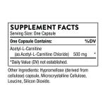 Thorne Acetyl-L-Carnitine 500mg, 60 Capsules