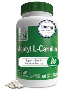 Acetyl L-Carnitine 500mg - 60 Capsules