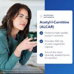 Acetyl-l-Carnitine 500mg - Hypoallergenic Supplement
