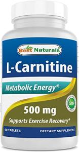 L-Carnitine Tartrate 500 mg - 90 Tablets