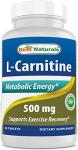 L-Carnitine Tartrate 500 mg - 90 Tablets