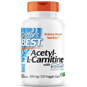 Doctor's Best Acetyl-L-Carnitine 500mg, 120 Capsules