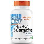 Doctor's Best Acetyl-L-Carnitine 500mg, 120 Capsules