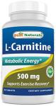 L-Carnitine Tartrate 500 mg - 90 Tablets