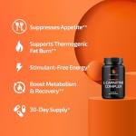 L-Carnitine 1100mg for Energy & Metabolism Support