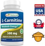 L-Carnitine Tartrate 500 mg - 90 Tablets