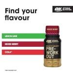 Optimum Nutrition Pre-Workout Energy Shot, Mixed Berry
