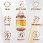 Energy Boost Gummies with Caffeine and Ginseng