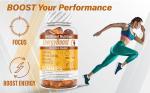 Energy Boost Gummies with Caffeine and Ginseng