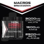 SCI-MX Total Pre Workout - Blue Raspberry Flavor