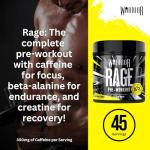 Warrior Rage Pre-Workout Powder - Lightnin' Lemonade