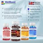 Energy Boost Gummies with Caffeine and Ginseng
