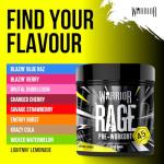 Warrior Rage Pre-Workout Powder - Lightnin' Lemonade